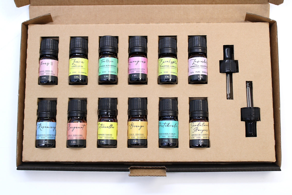 Aromatherapy Essential Oil Set - The Top 12 From Witch, Please!