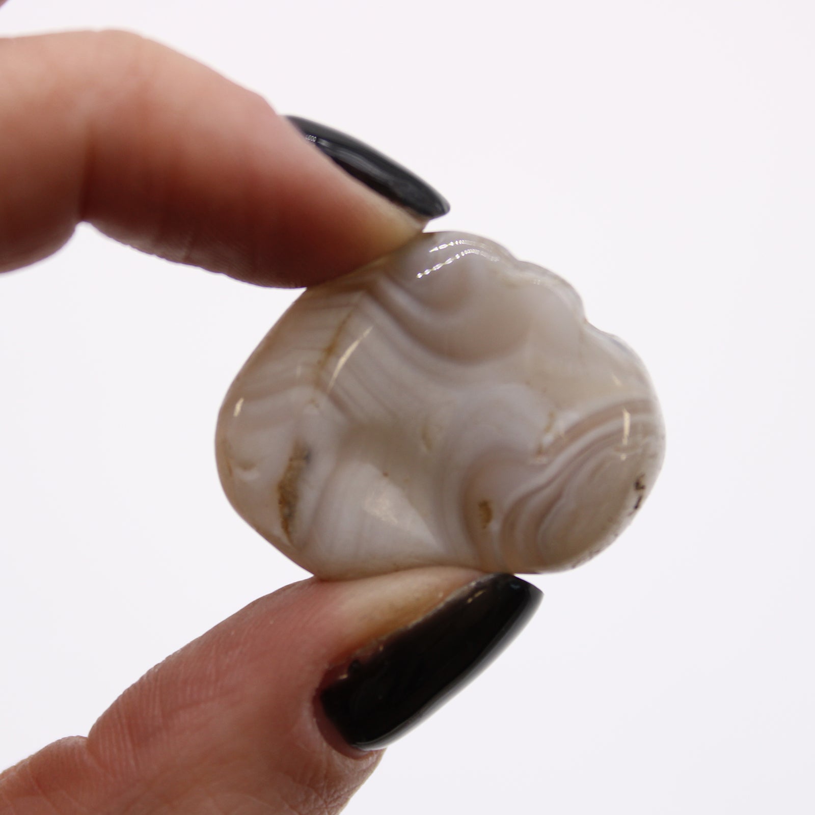 Medium African Tumble Stones - Grey Agate - Botswana From Witch, Please!