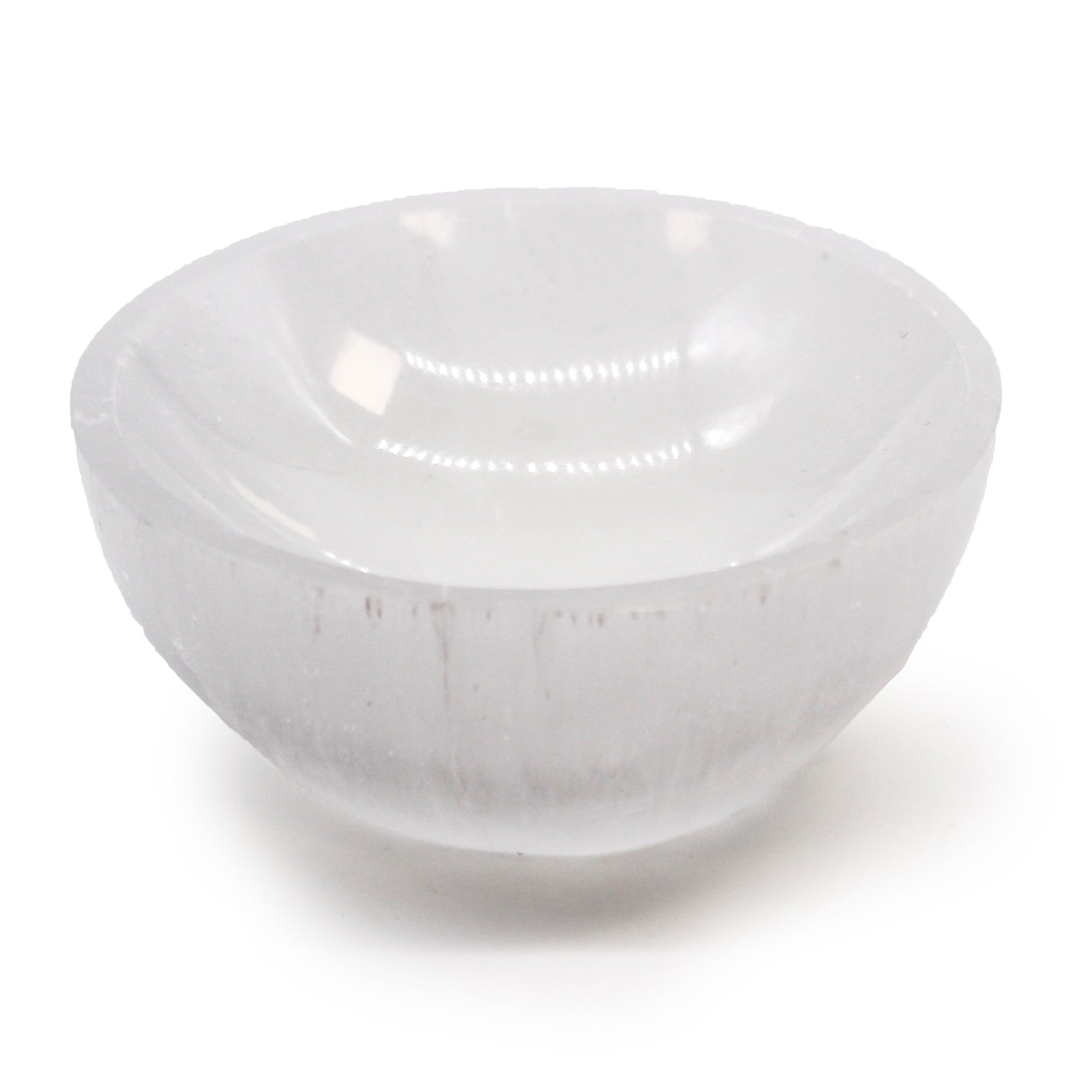 Selenite Round Bowl - 8cm From Witch, Please!