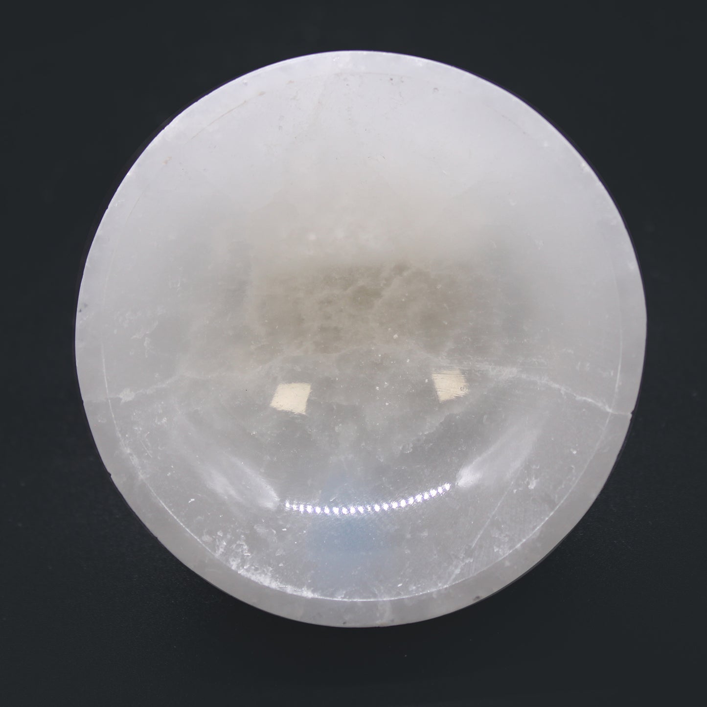 Selenite Round Bowl - 8cm From Witch, Please!