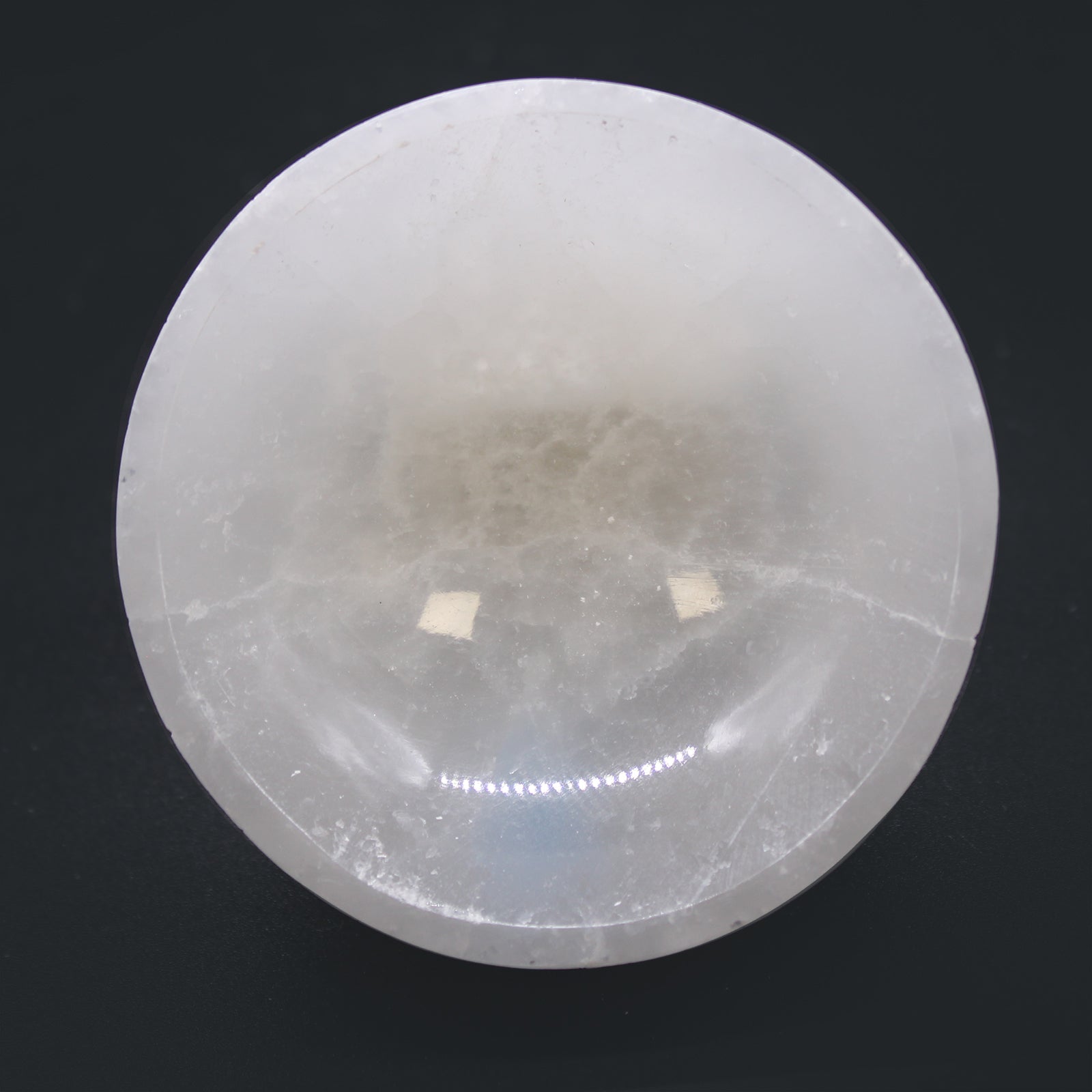 Selenite Round Bowl - 8cm From Witch, Please!