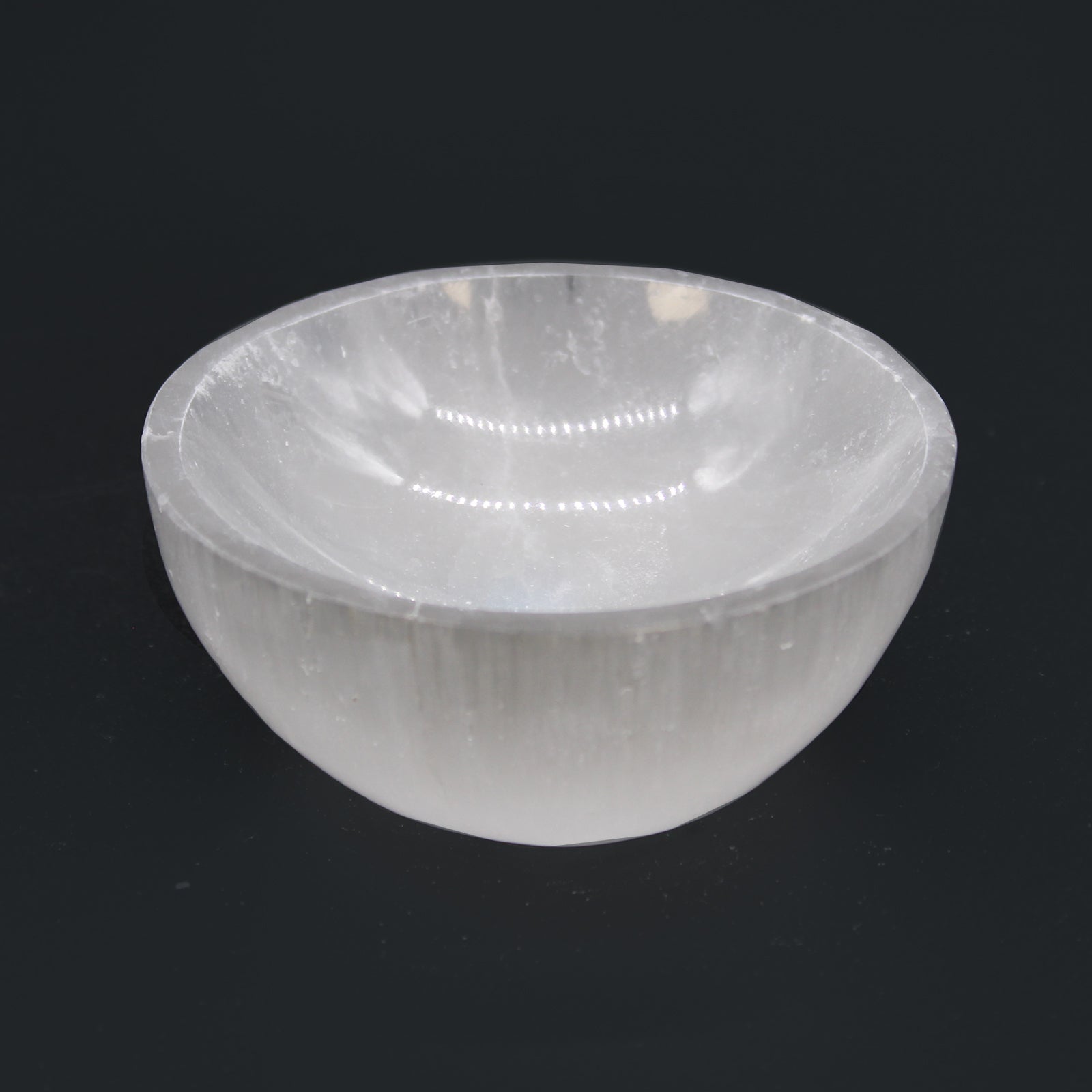 Selenite Round Bowl - 8cm From Witch, Please!