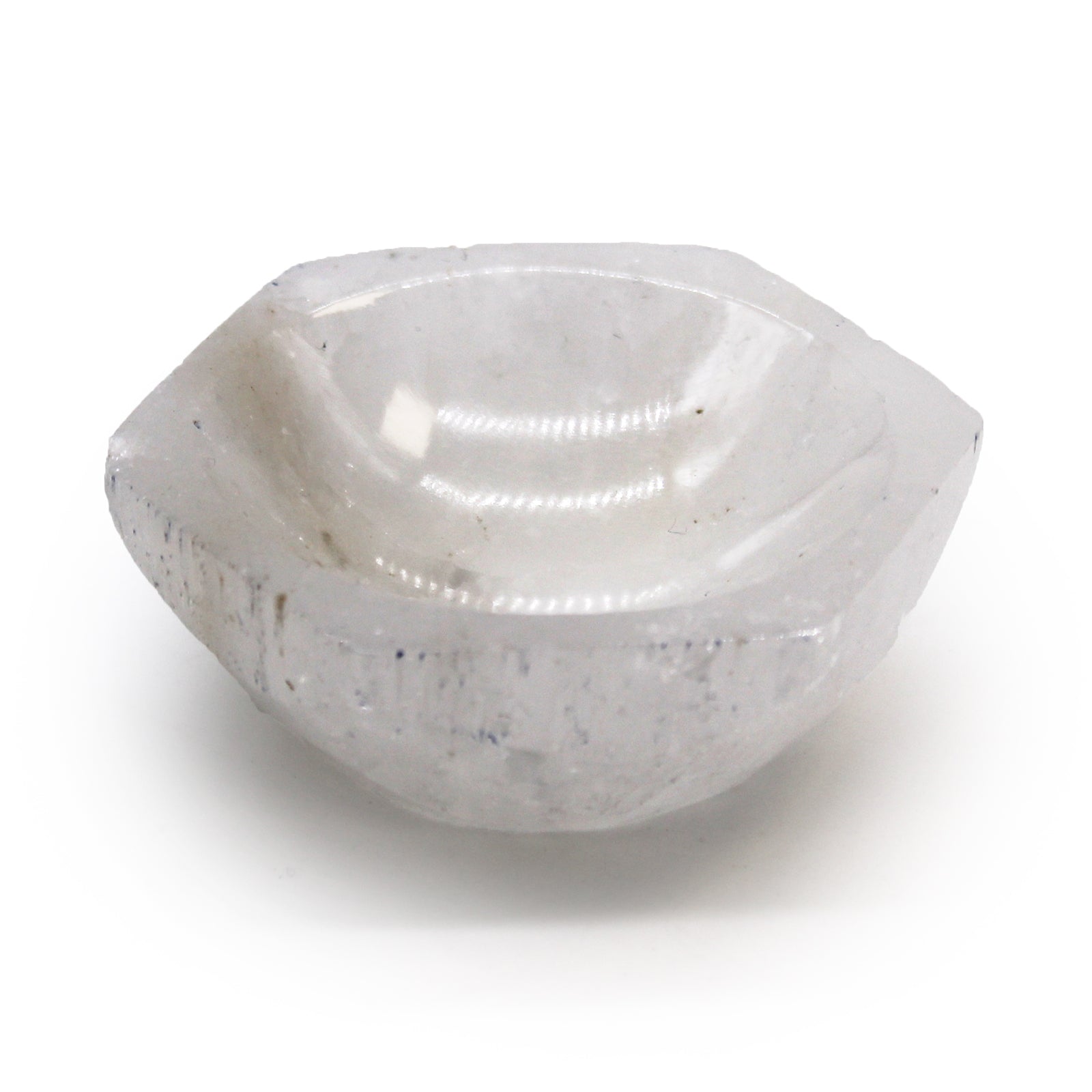 Selenite Hex Bowl - 6cm From Witch, Please!