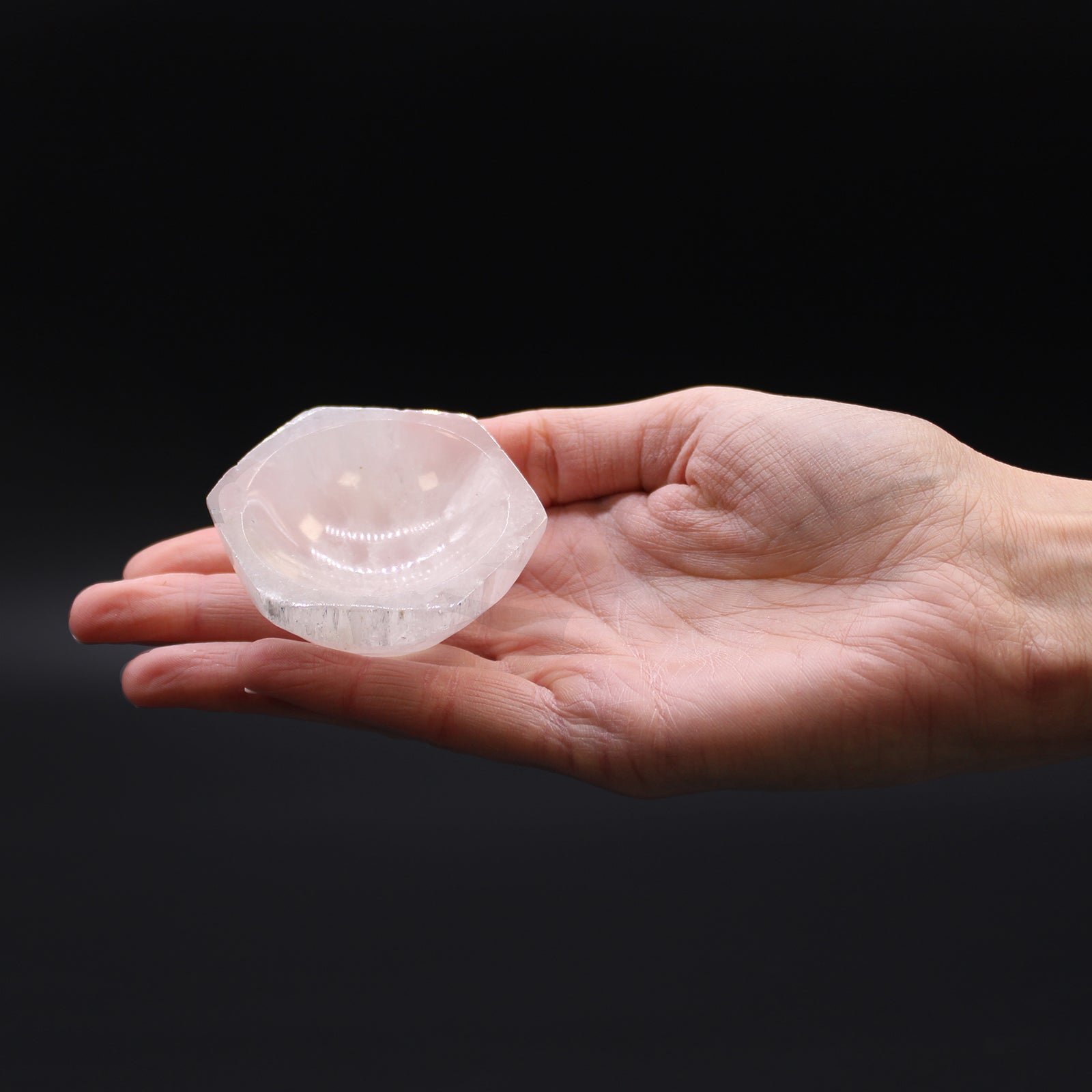 Selenite Hex Bowl - 6cm From Witch, Please!