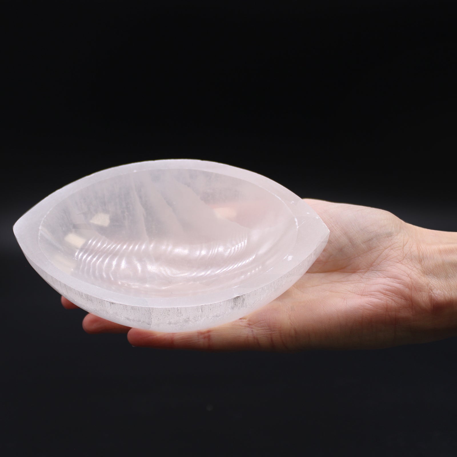 Selenite Eye Bowl - 15cm From Witch, Please!