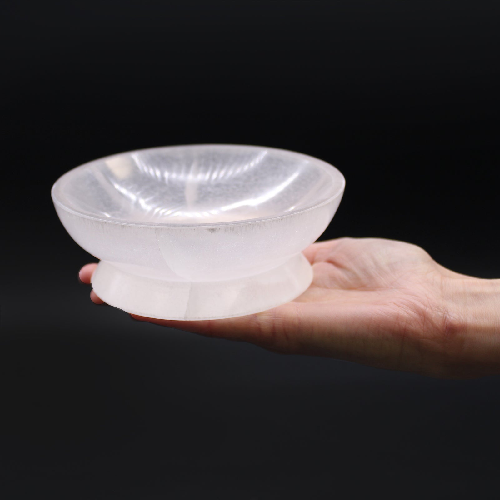Selenite Ritual Bowl  - 13cm From Witch, Please!