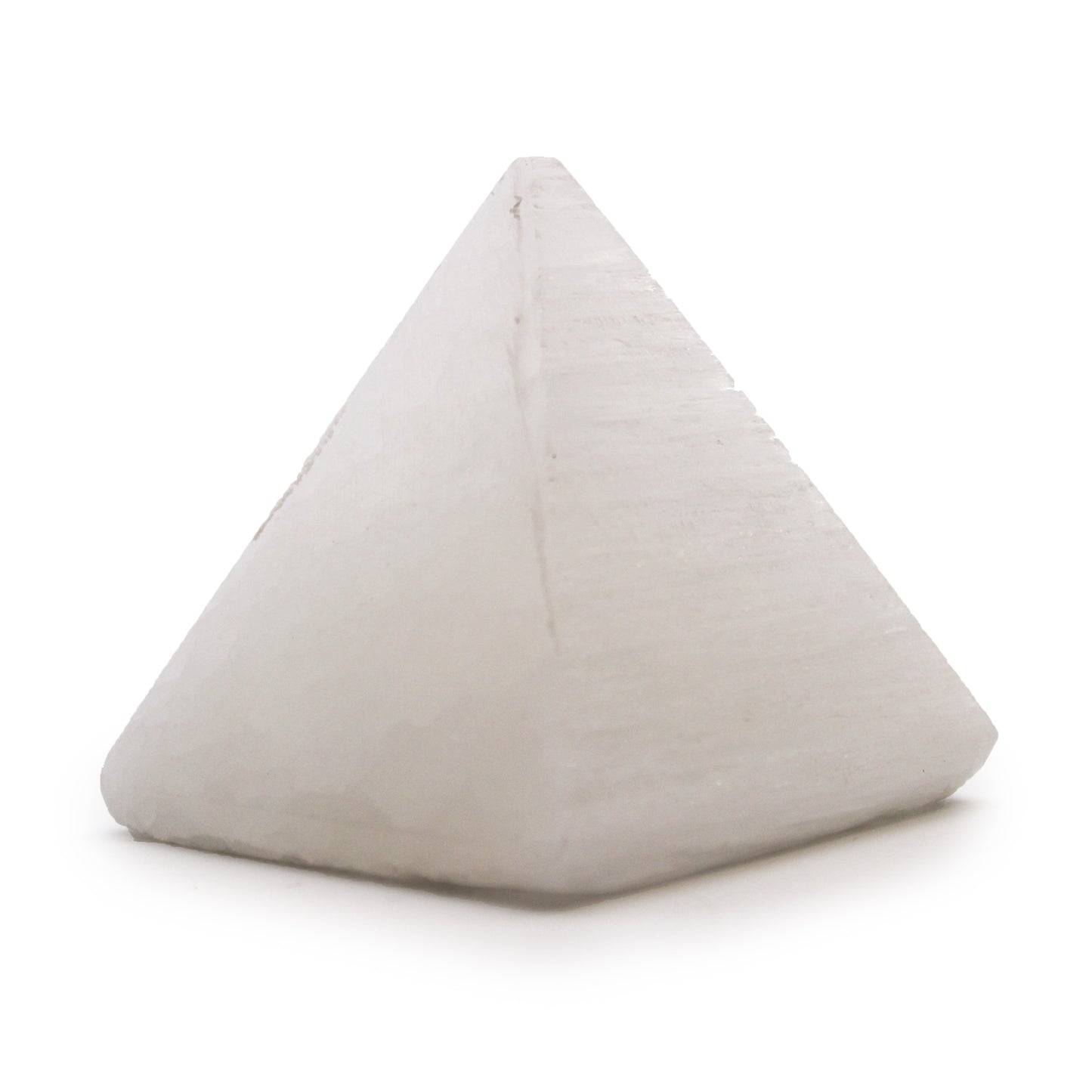 Selenite Pyramid - 5 cm From Witch, Please!