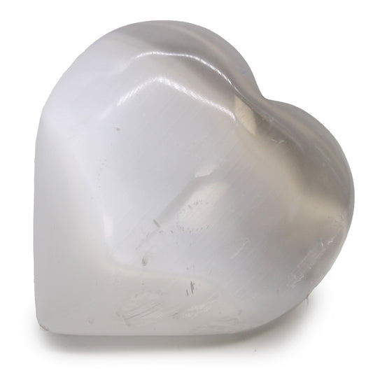 Selenite Heart - 10 cm From Witch, Please!