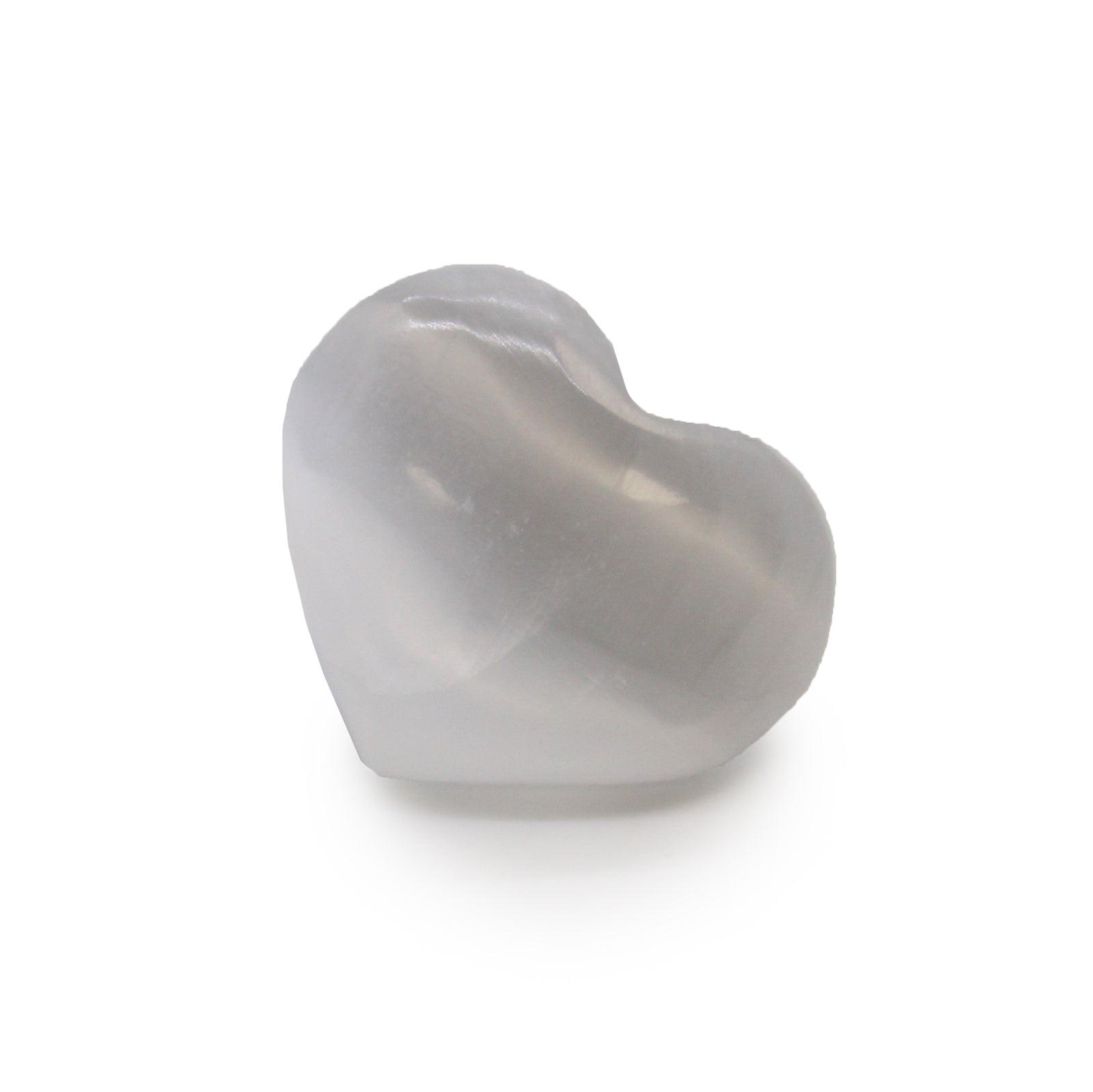 Selenite Heart - 3-4cm From Witch, Please!