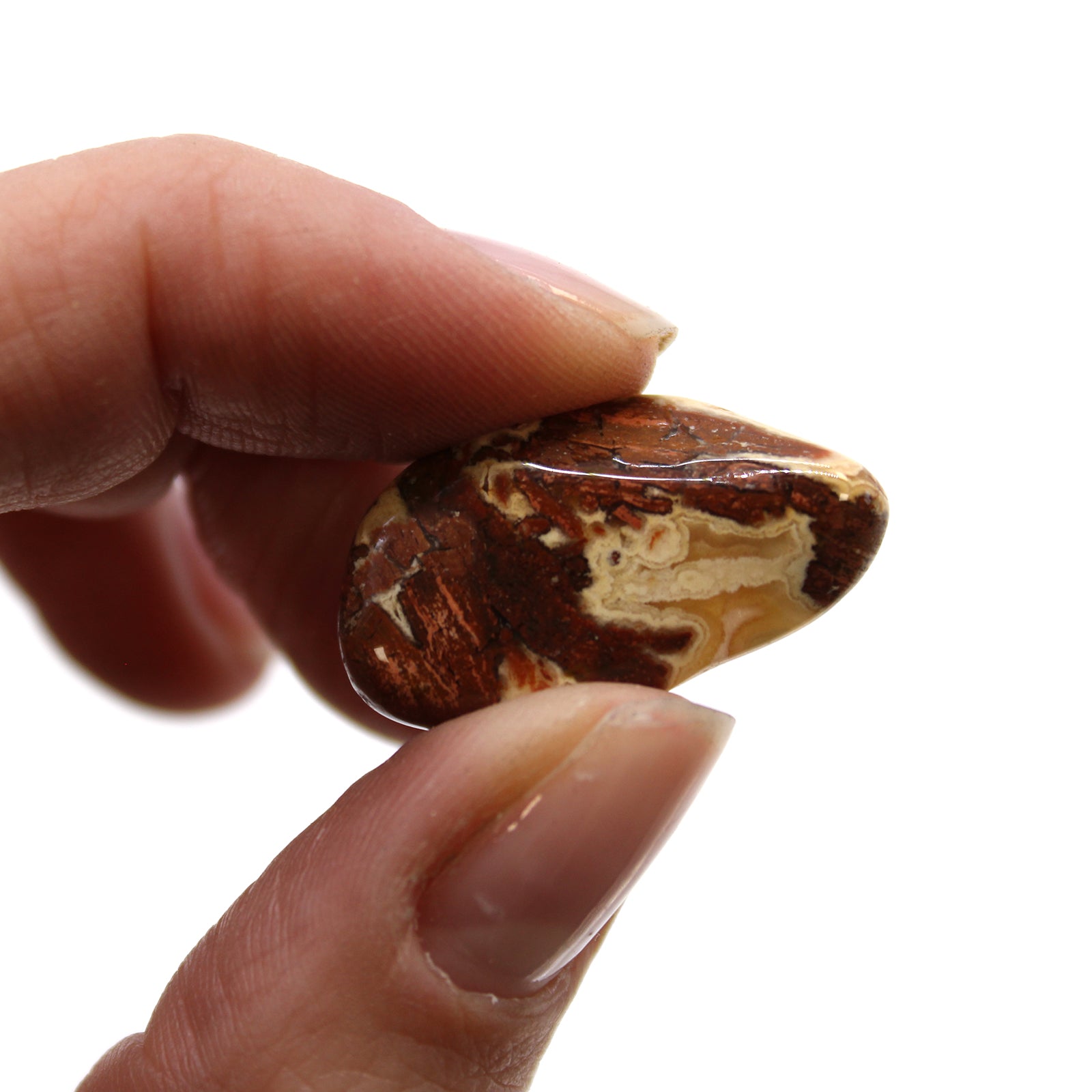 Small African Tumble Stones - Light Jasper - Brecciated From Witch, Please!