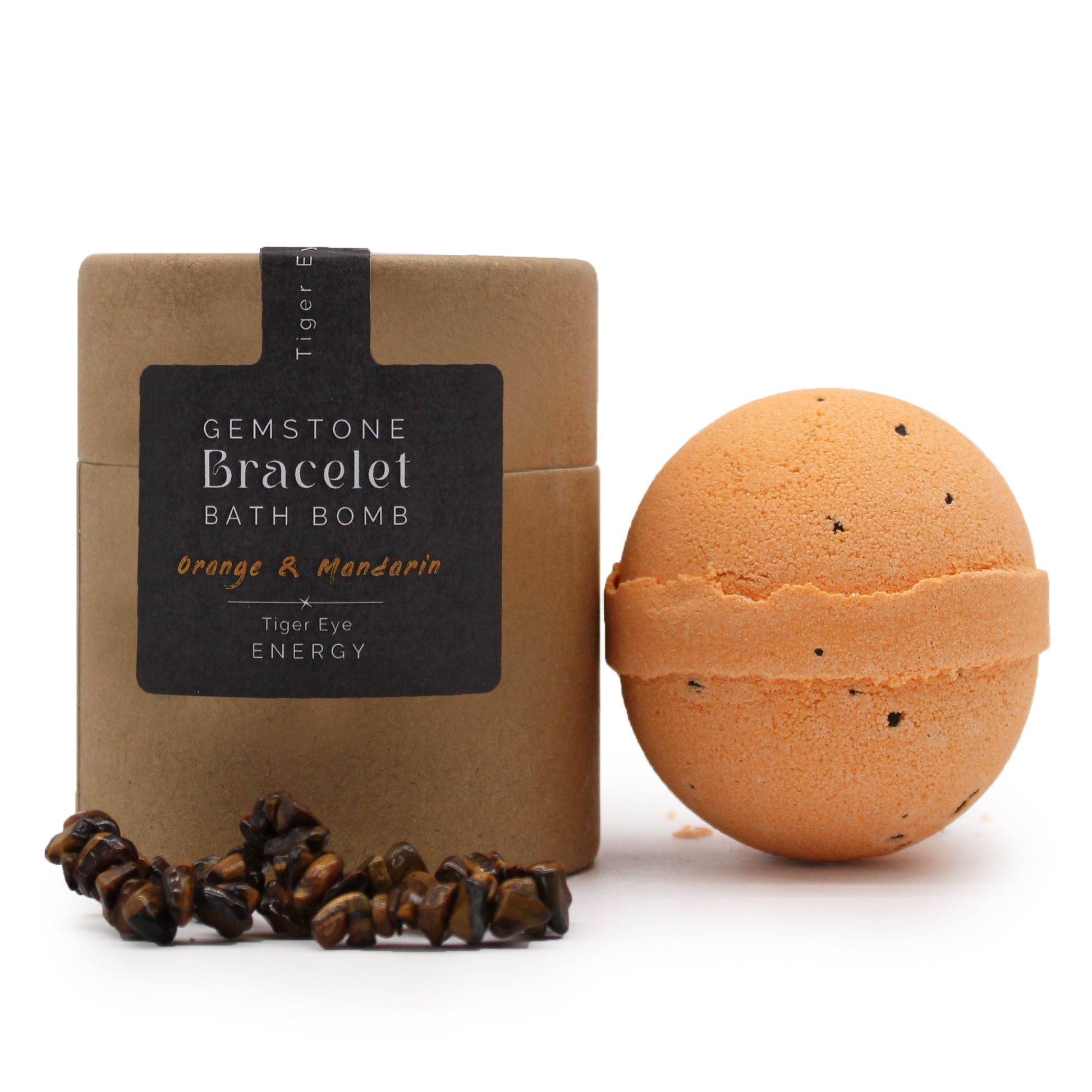 Tiger Eye Gem Bracelet Bath Bomb From Witch, Please!