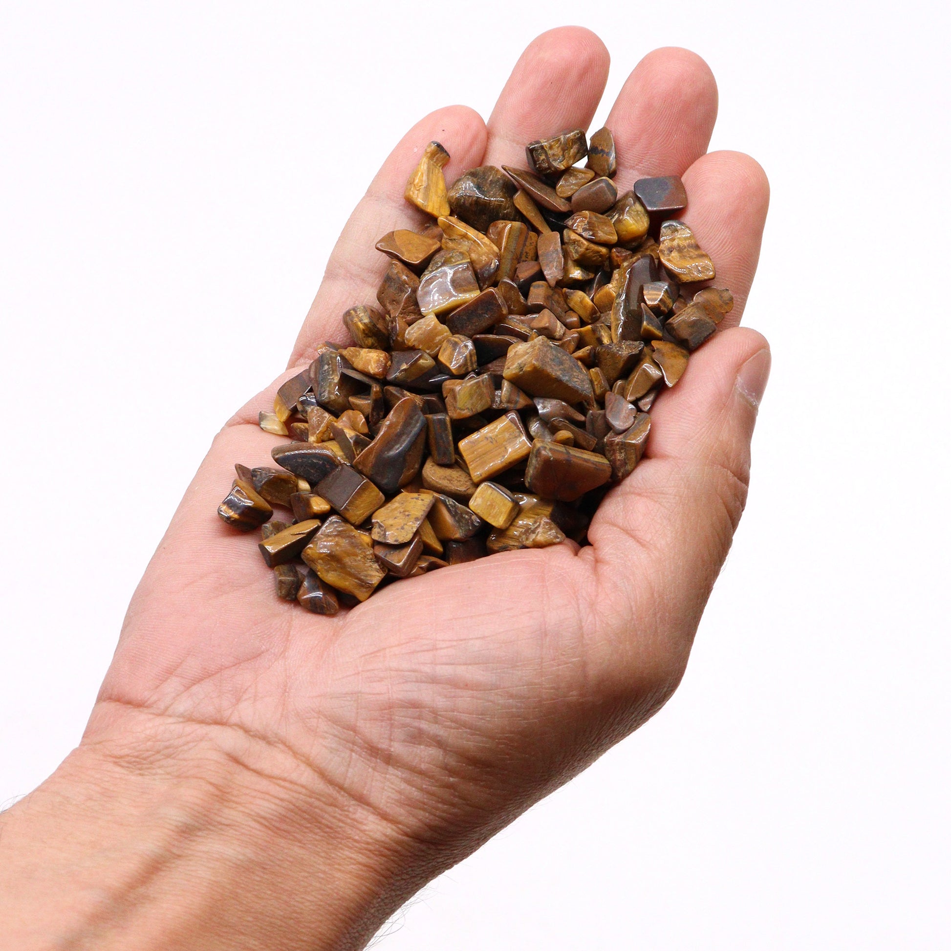 Tiger Eye Gemstone Chips Bulk - 1KG From Witch, Please!