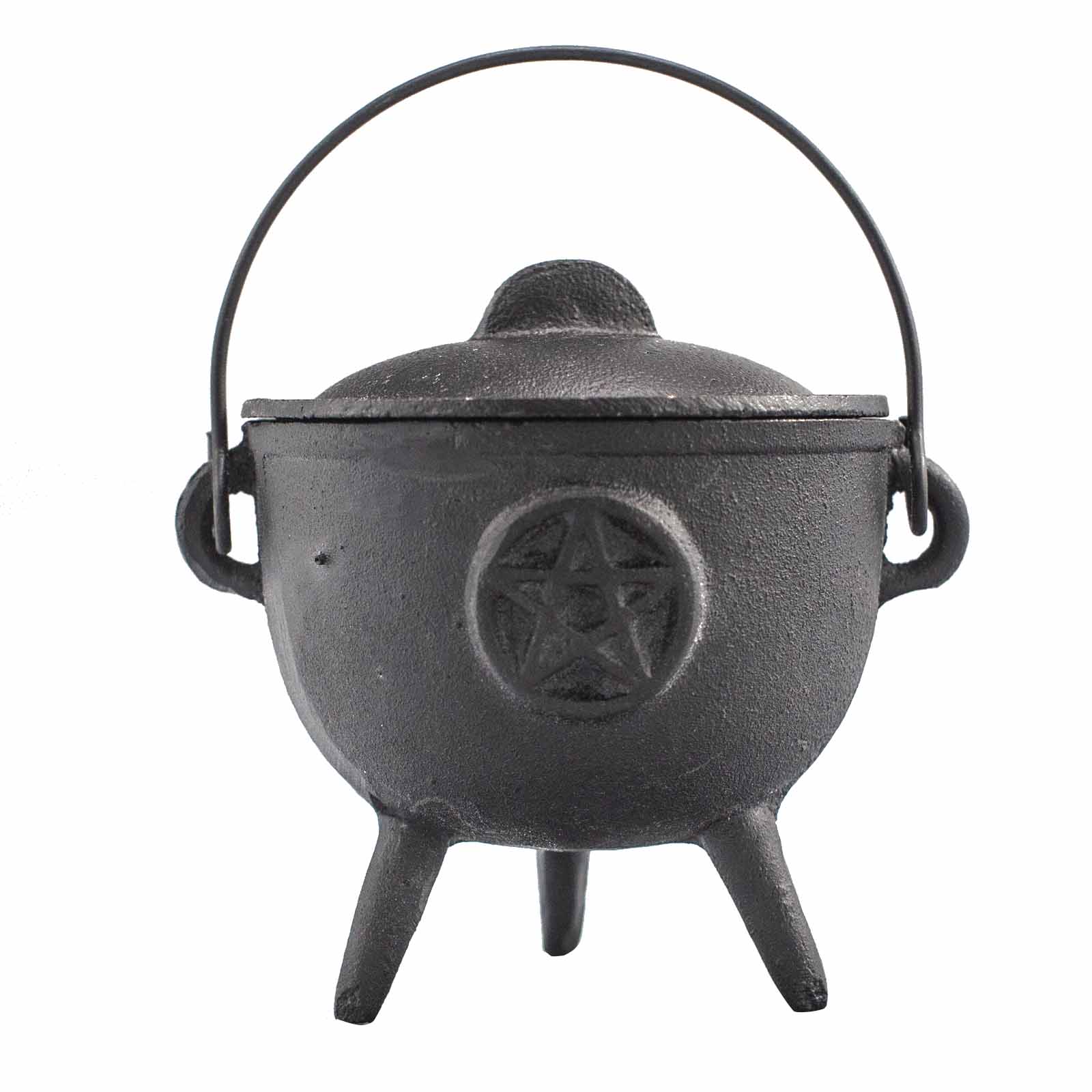 Cast Iron Cauldron with Pentagon 11x13cm From Witch, Please!