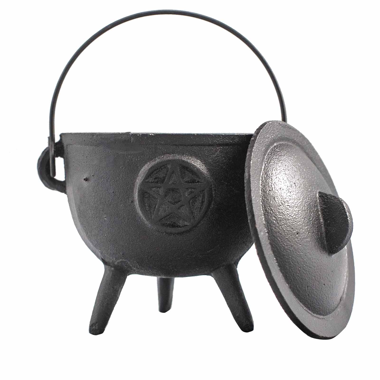 Cast Iron Cauldron with Pentagon 11x13cm From Witch, Please!