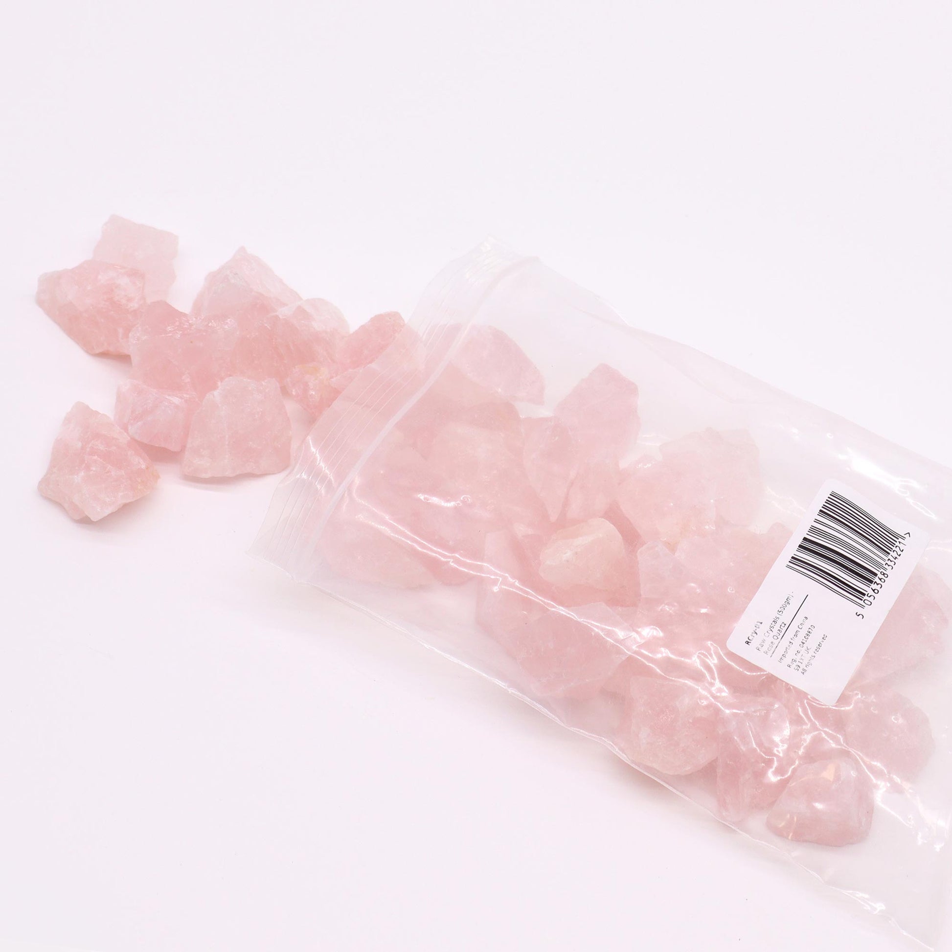 Raw Crystals (500gm) - Rose Quartz From Witch, Please!