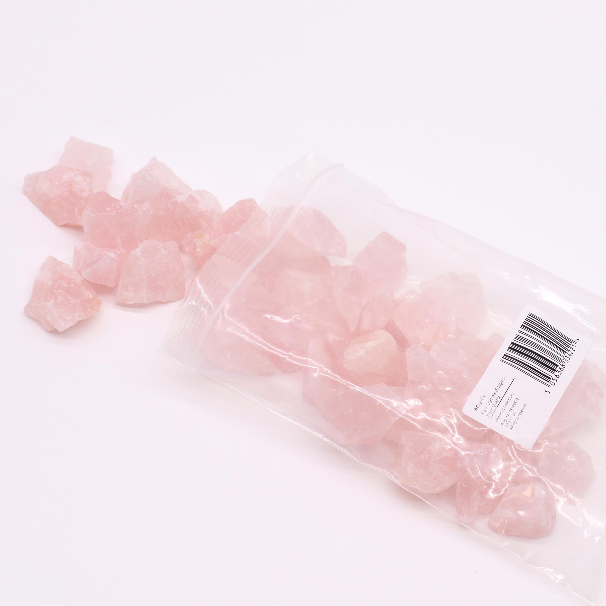 Raw Crystals (500gm) - Rose Quartz From Witch, Please!