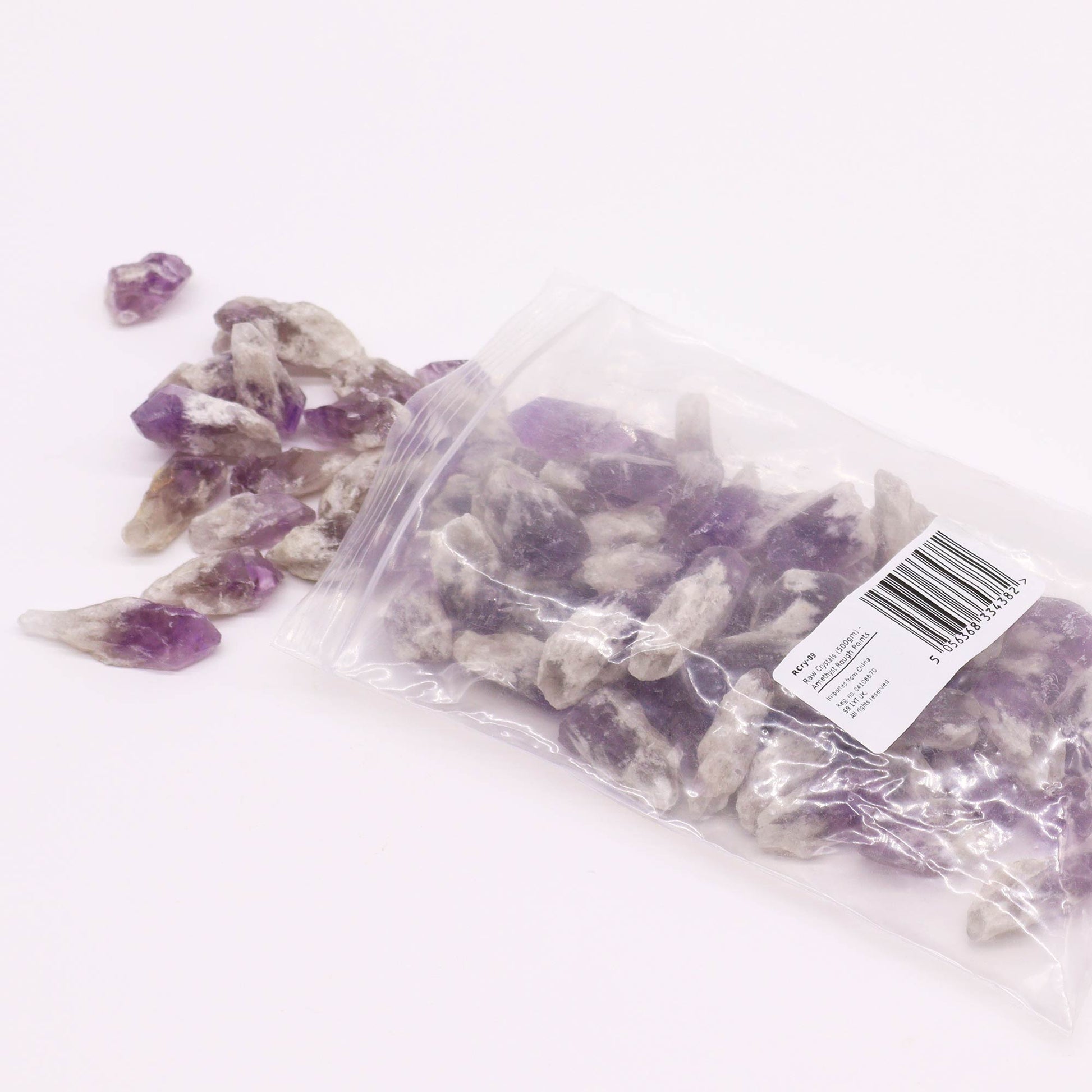 Raw Crystals (500gm) - Amethyst Rough Points From Witch, Please!