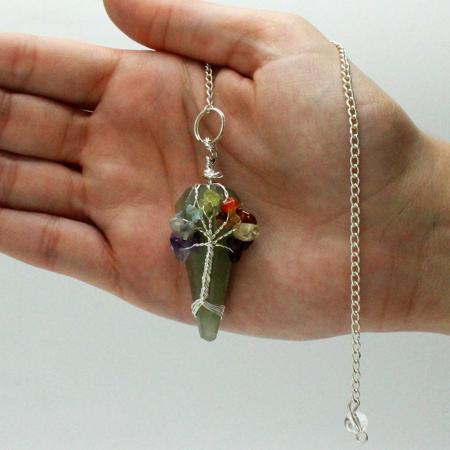 Magic Pendulum - Seven Chakra - Aventurine From Witch, Please!