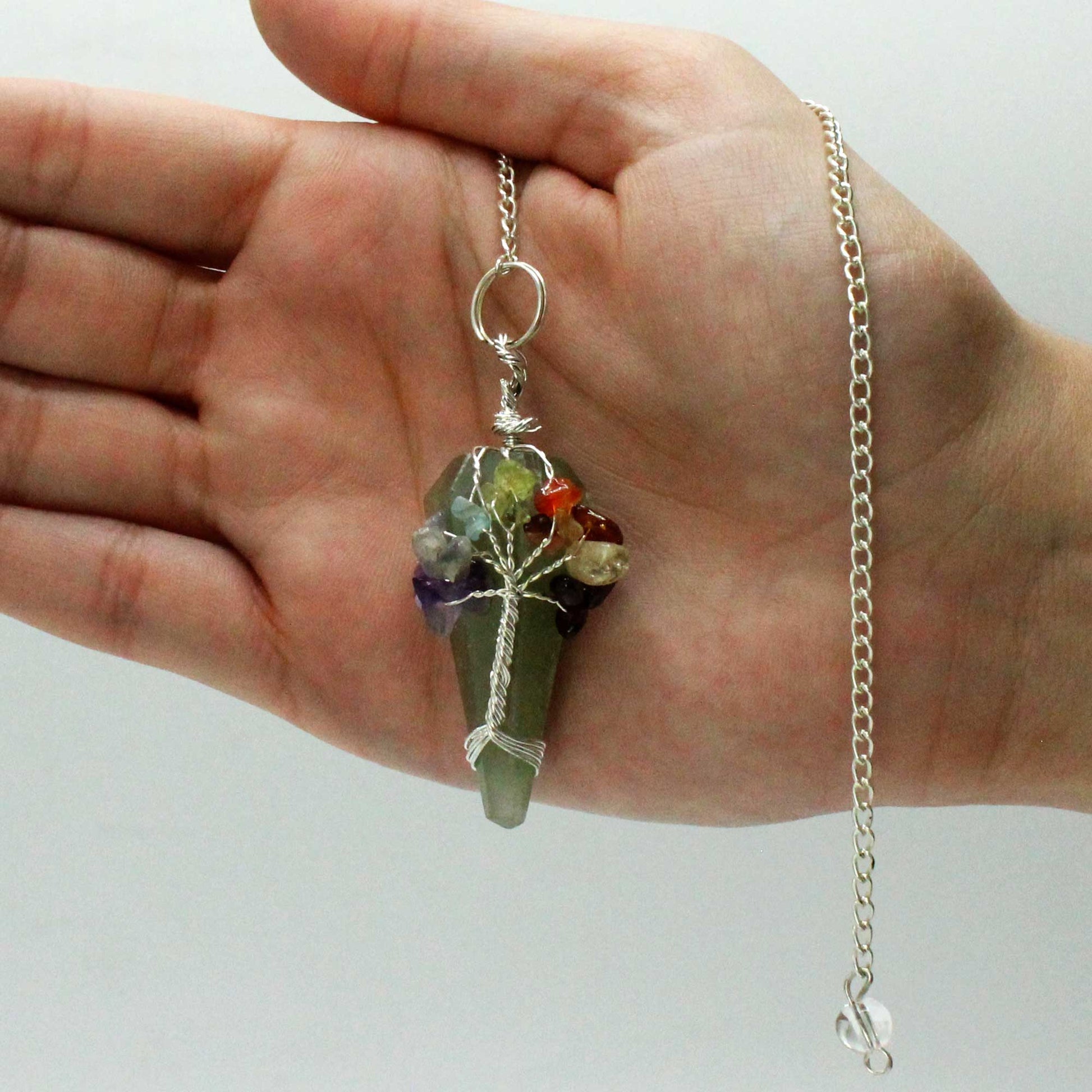 Magic Pendulum - Seven Chakra - Aventurine From Witch, Please!