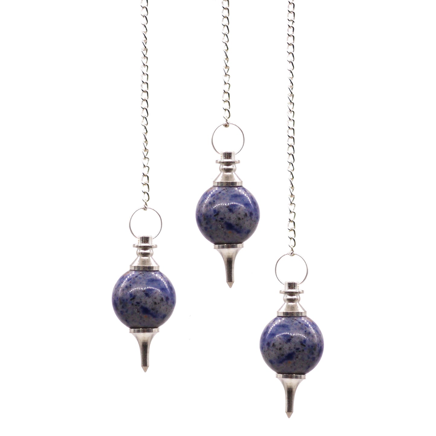 Sphere Pendulums - Sodalite From Witch, Please!