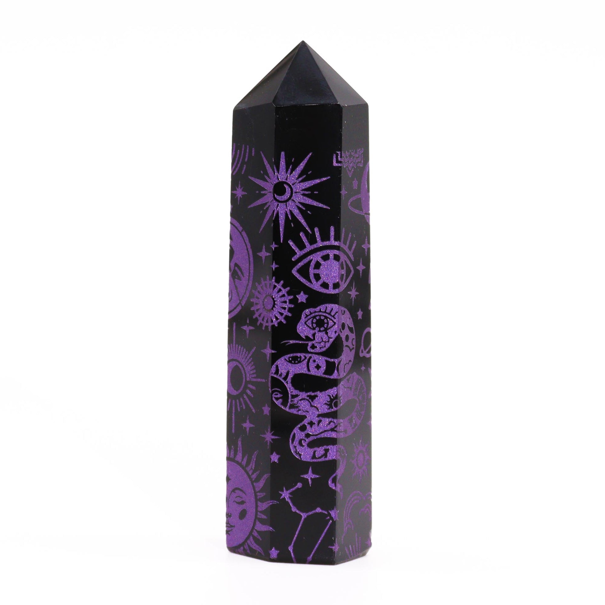 Black Obsidian Point - Mystic Story - Deep Purple From Witch, Please!