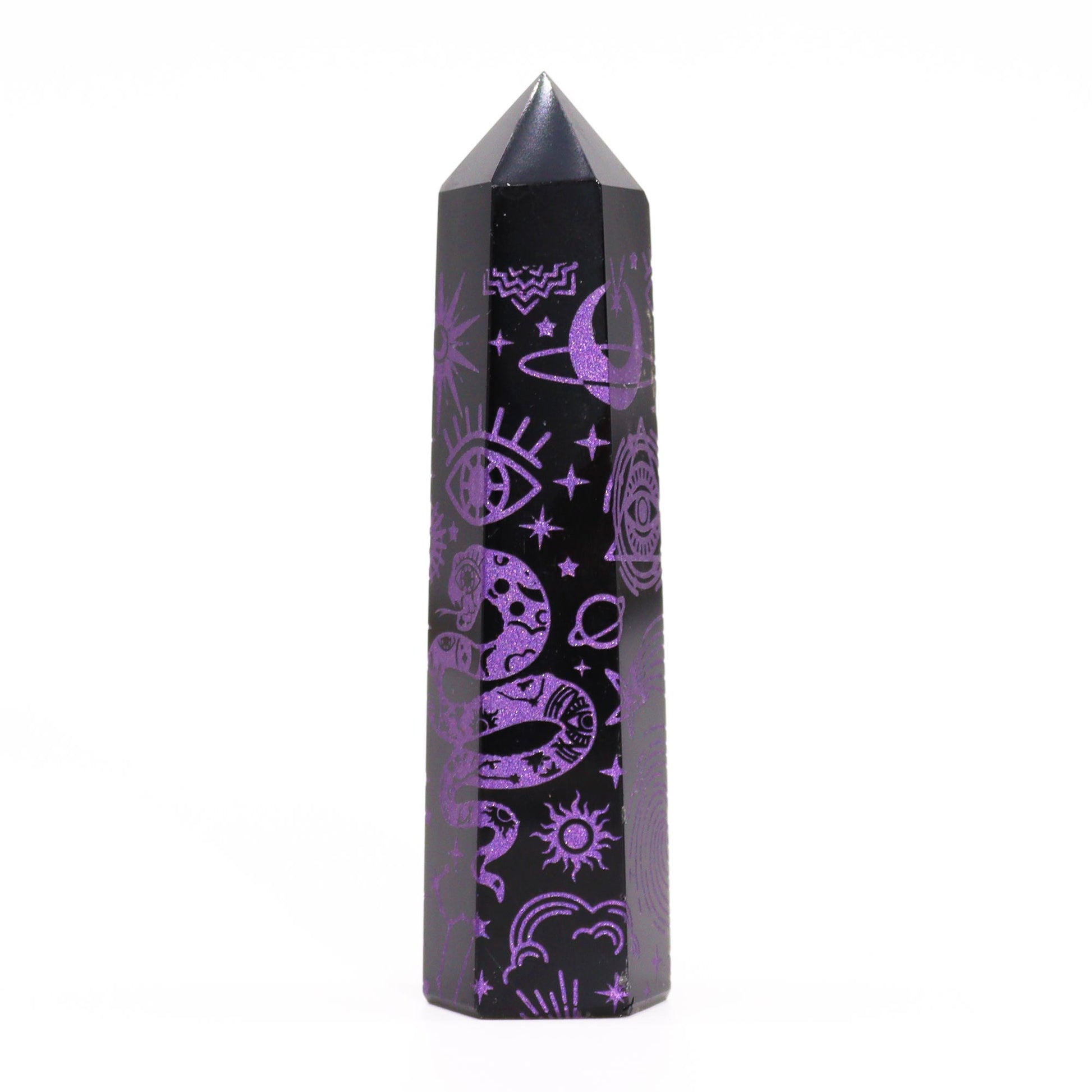 Black Obsidian Point - Mystic Story - Deep Purple From Witch, Please!