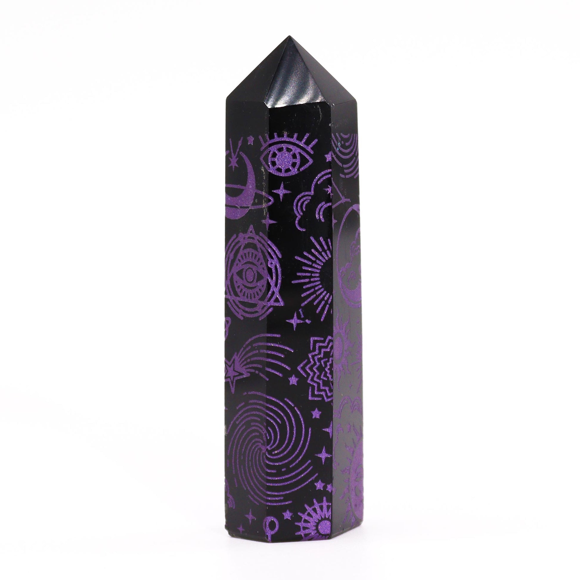 Black Obsidian Point - Mystic Story - Deep Purple From Witch, Please!