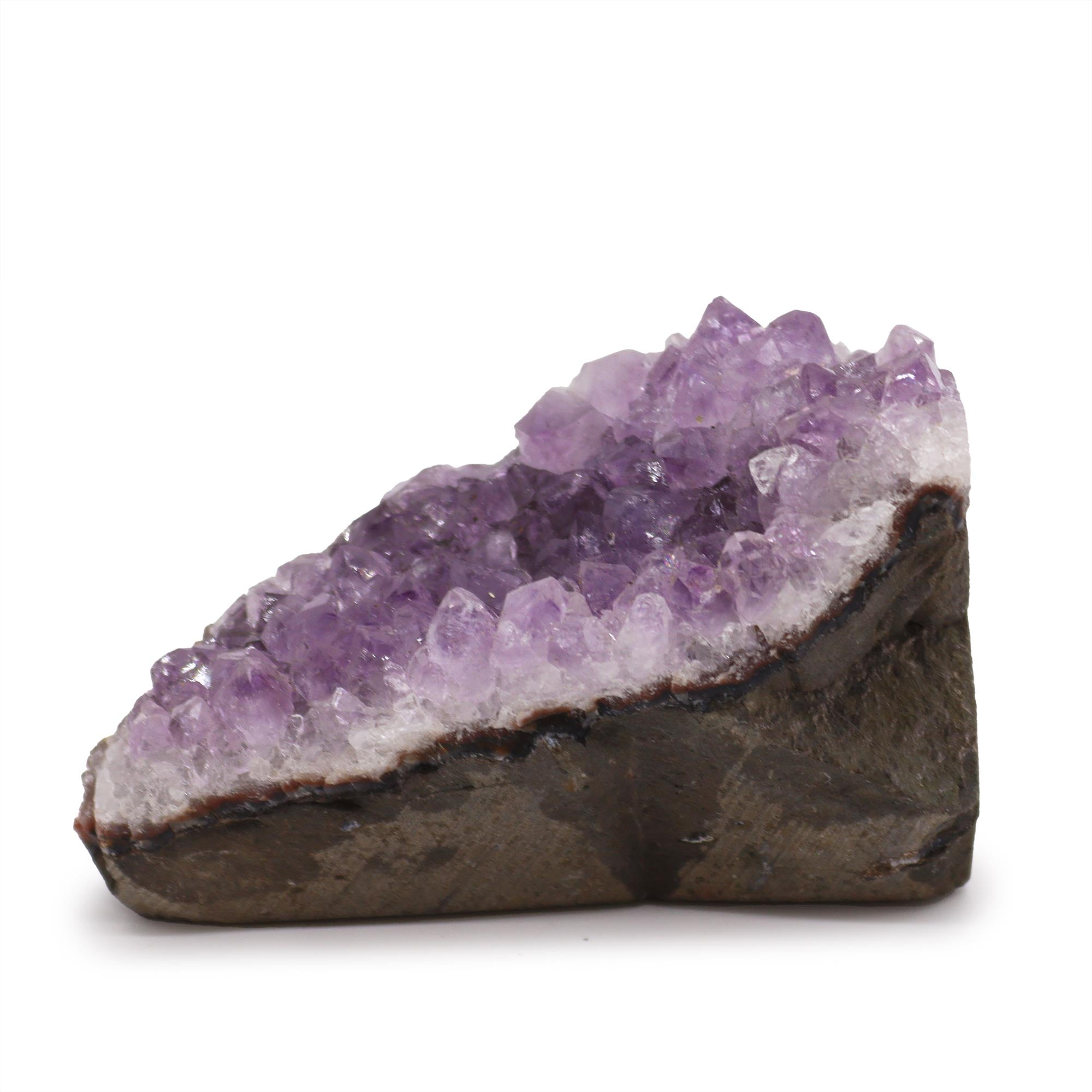 Medium Natural High Grade Amethyst Standing Cluster (approx 350-450gms 7.5-10cm) From Witch, Please!