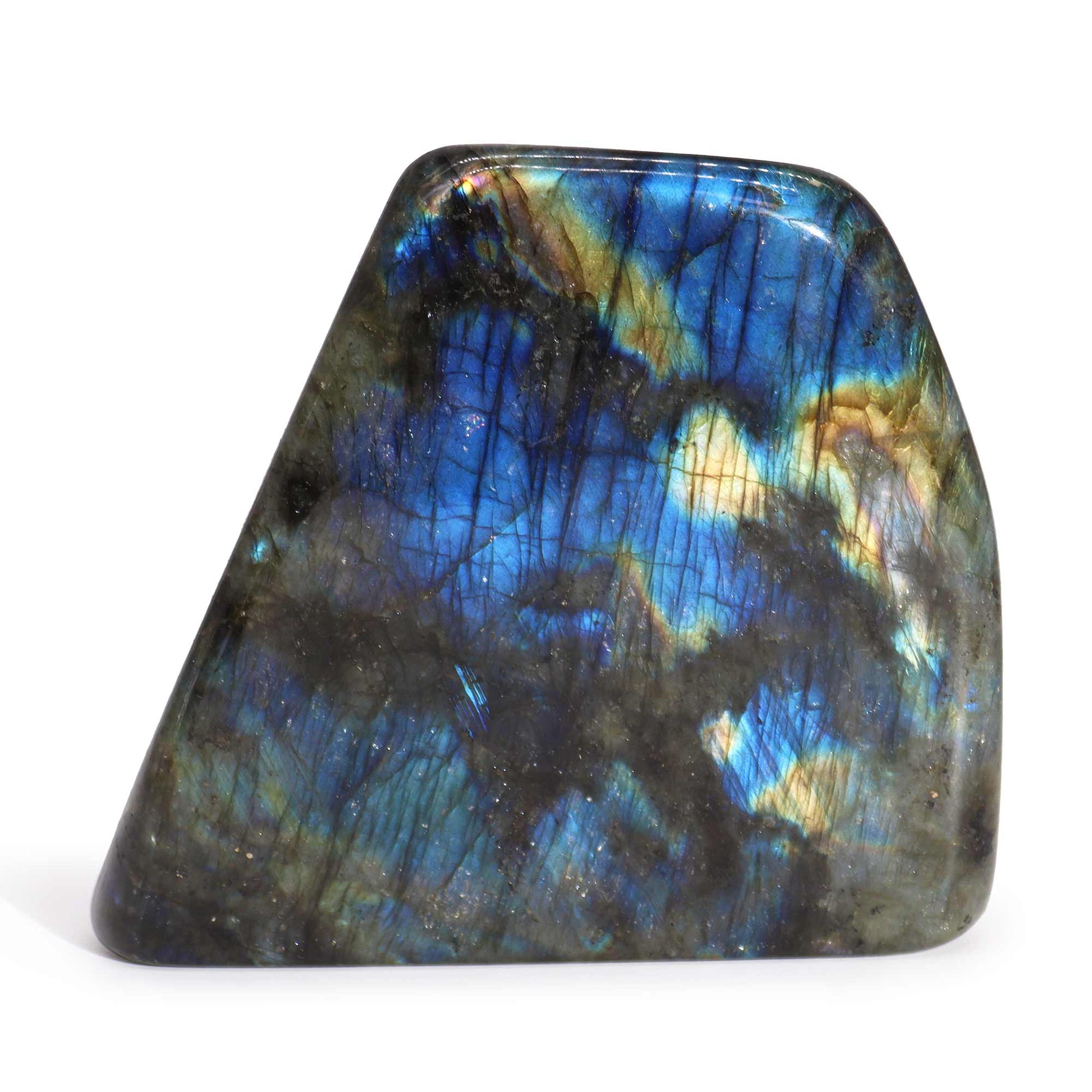 Madagascar Labradorite Statement Stone (approx 900-1100gms  140-170mm) From Witch, Please!