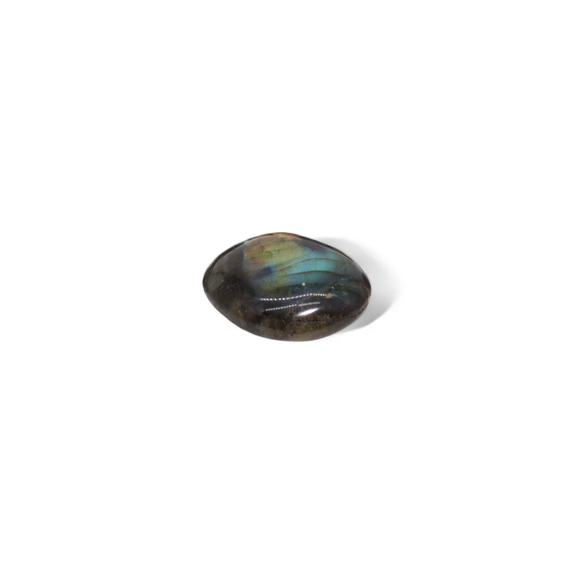 Madagascar Labradorite Palm Stone (approx 25-30gms 55-60mm) From Witch, Please!