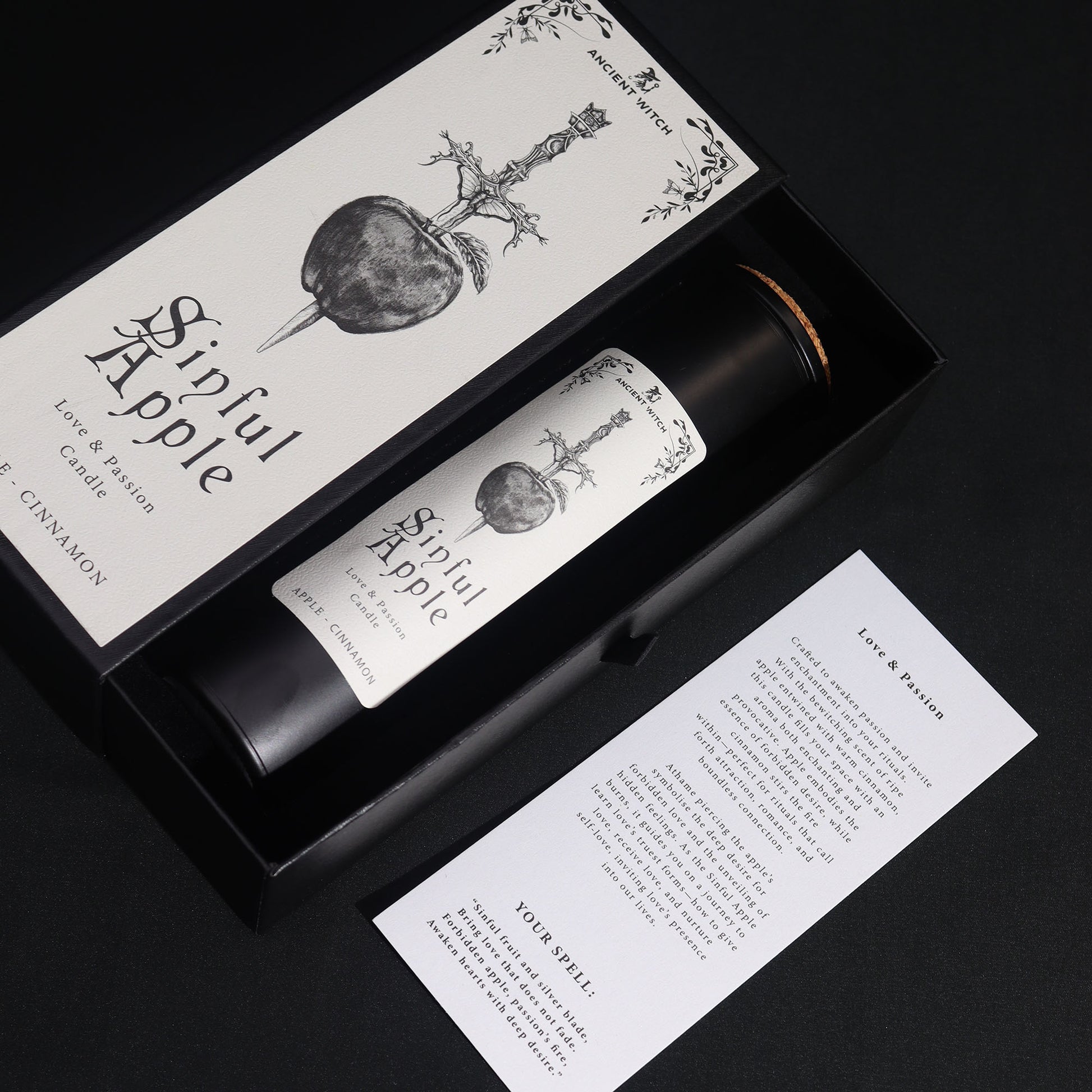 Ancient Witch Ritual Candles - Sinful Apple From Witch, Please!