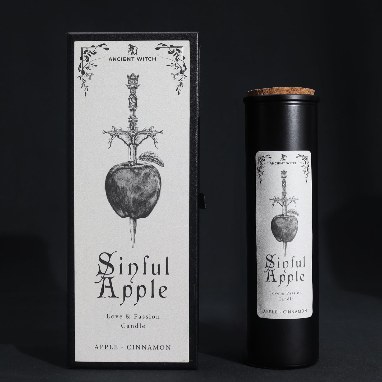 Ancient Witch Ritual Candles - Sinful Apple From Witch, Please!