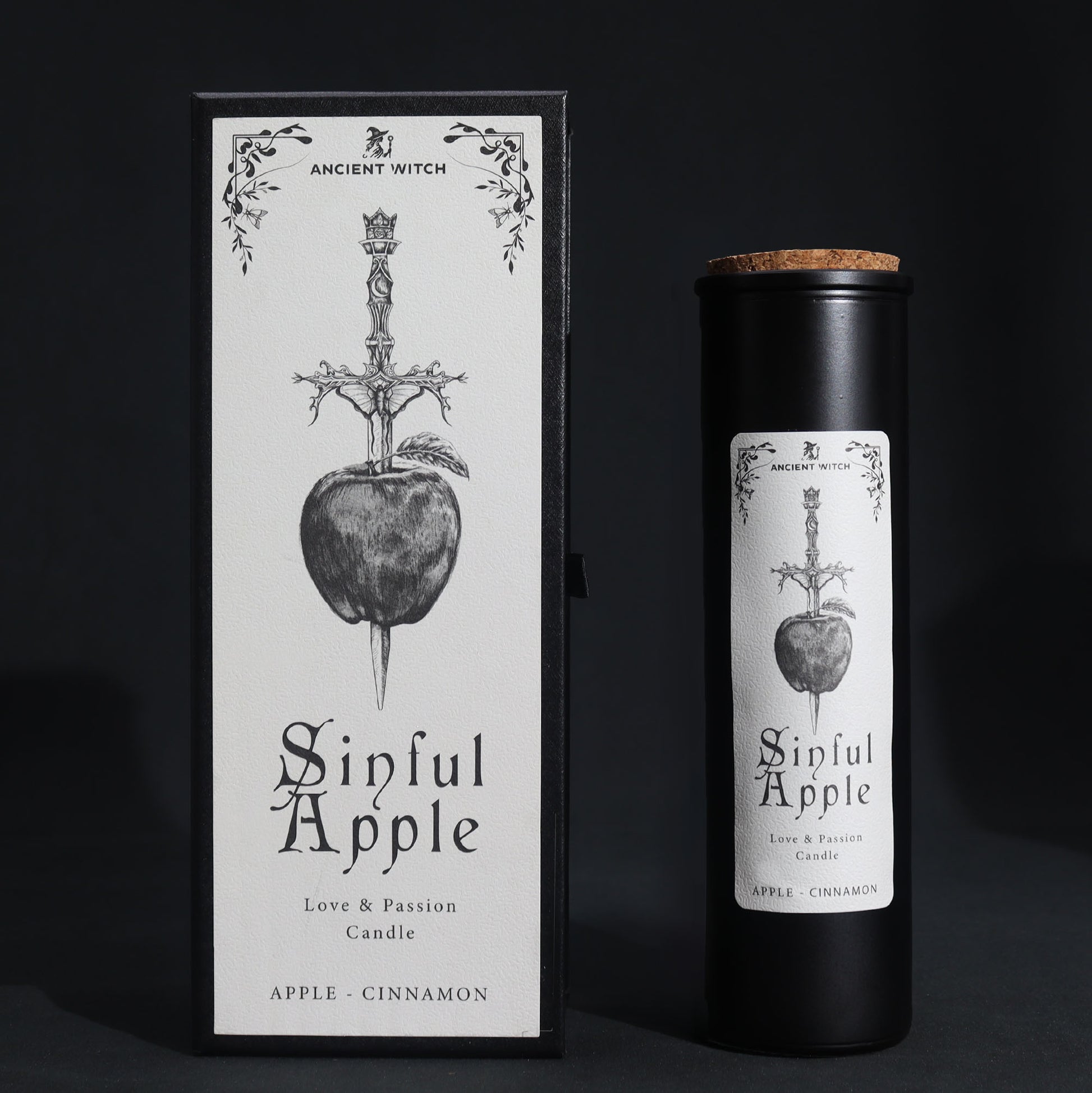 Ancient Witch Ritual Candles - Sinful Apple From Witch, Please!