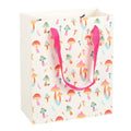 23cm Medium Funky Fungi Mushroom Print Gift Bag at Witch, Please!.