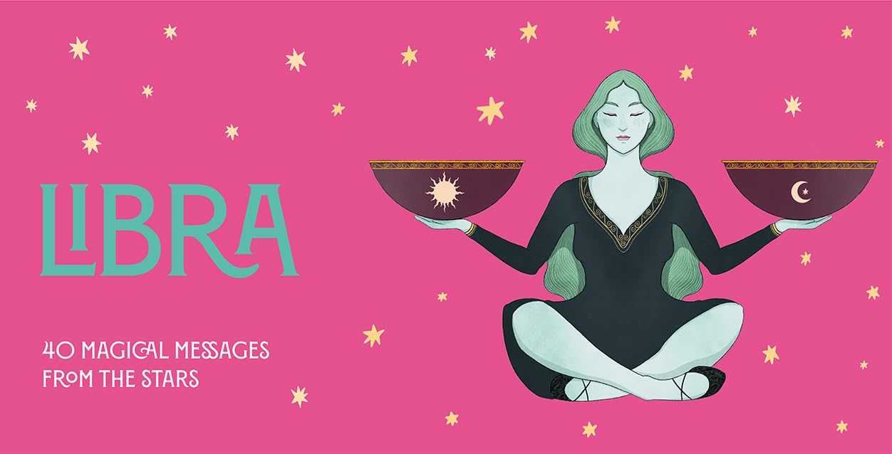 Libra Pocket Zodiac Cards : 40 Magical Messages from the Stars - Sold by Witch, Please!