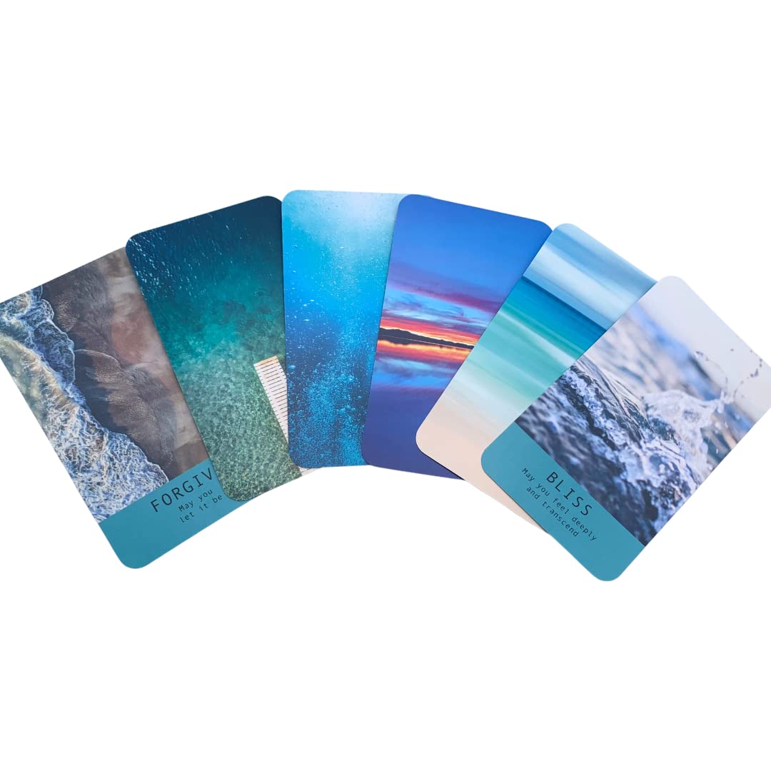 Sea Soul Journeys Oracle Cards : A 48 Card Deck with Guidebook - Connect with the Healing Power of the Ocean - Sold by Witch, Please!