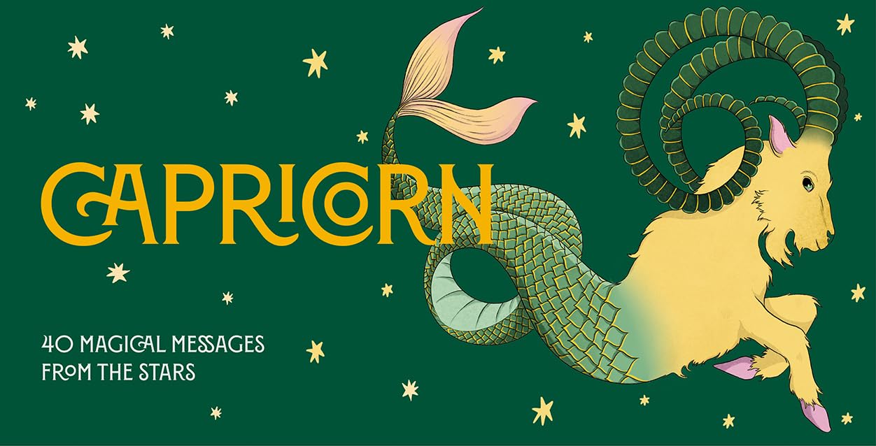 Capricorn Pocket Zodiac Cards : 40 Magical Messages from the Stars - Sold by Witch, Please!