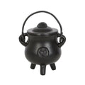 7.5cm Smooth Cast Iron Cauldron with Pentagram From Witch, Please!