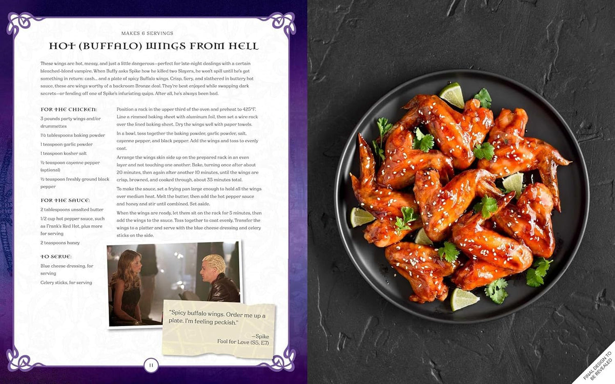 Buffy the Vampire Slayer: Recipes from Sunnydale : Sink Your Teeth Into the Hellmouth's Tastiest Bites