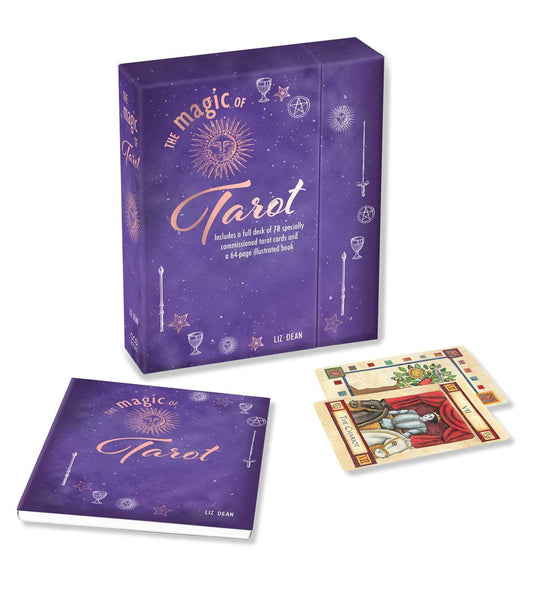 The Magic of Tarot : Includes a Full Deck of 78 Specially Commissioned Tarot Cards and a 64-Page Illustrated Book - Sold by Witch, Please!