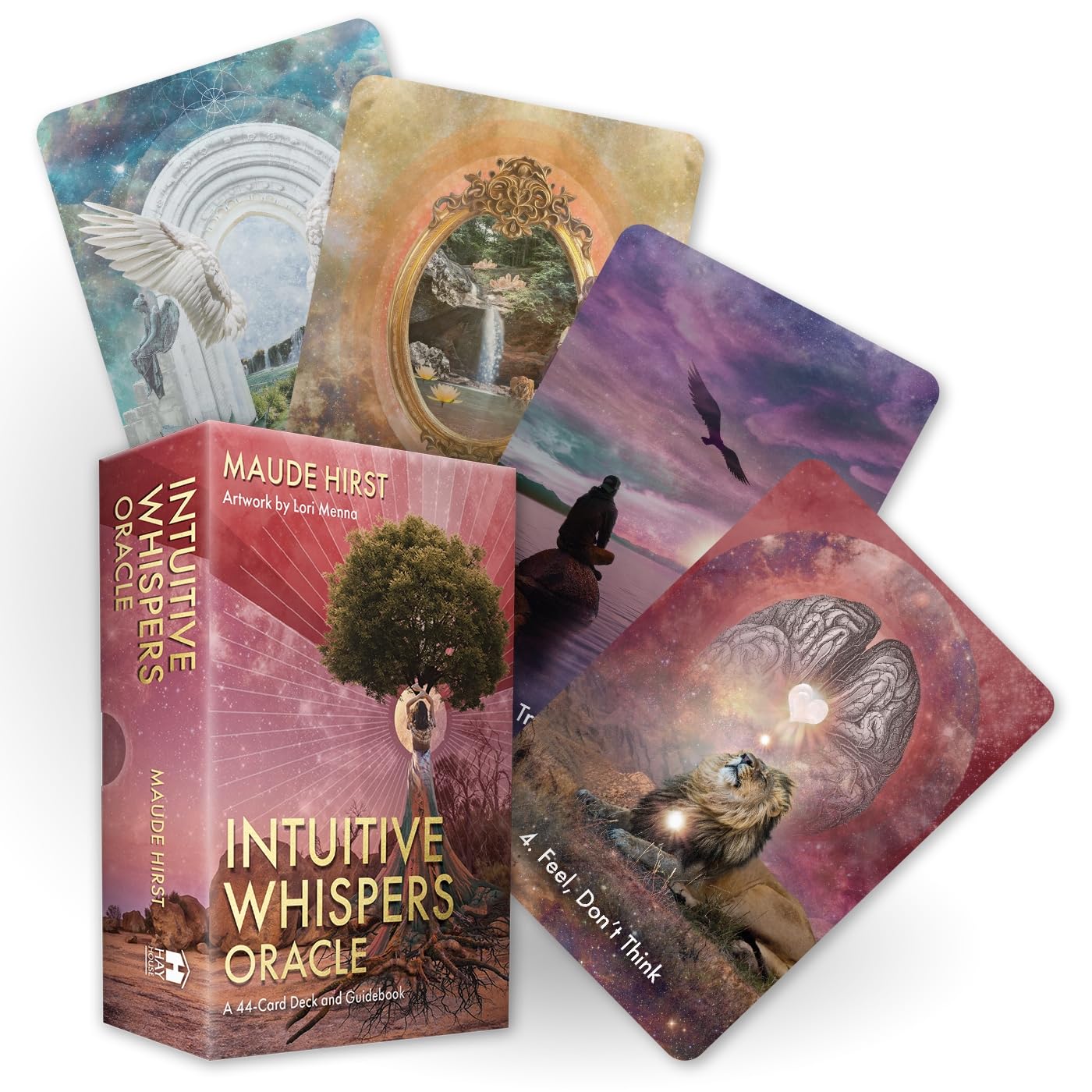 Intuitive Whispers Oracle : A 44-Card Deck and Guidebook - Sold by Witch, Please!