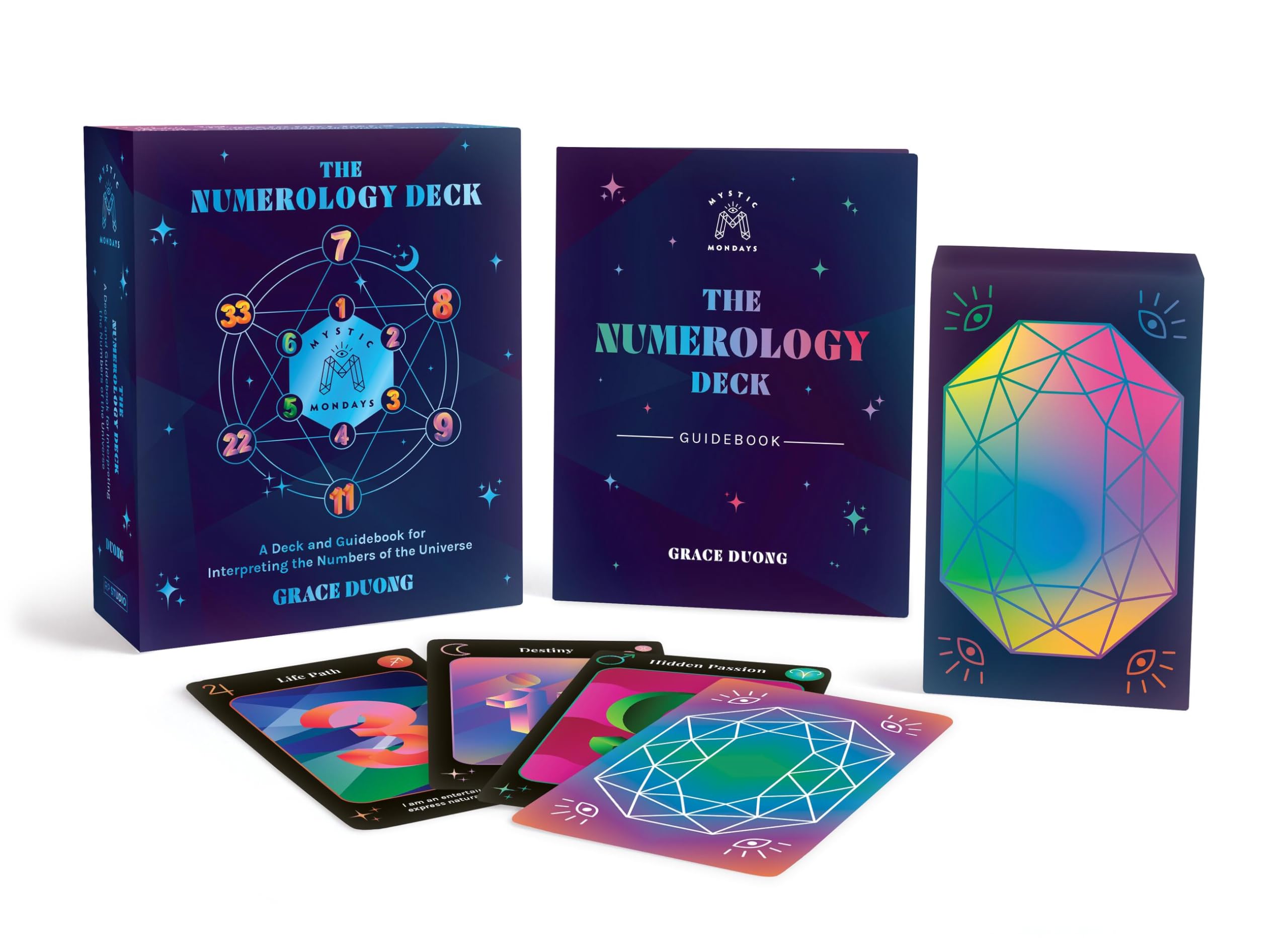 Mystic Mondays: The Numerology Deck : A Deck and Guidebook for Interpreting the Numbers of the Universe