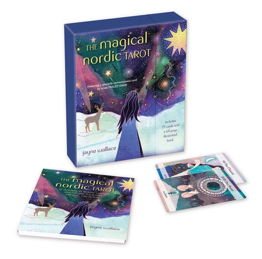 The Magical Nordic Tarot : Includes a Full Deck of 79 Cards and a 64-Page Illustrated Book - Sold by Witch, Please!