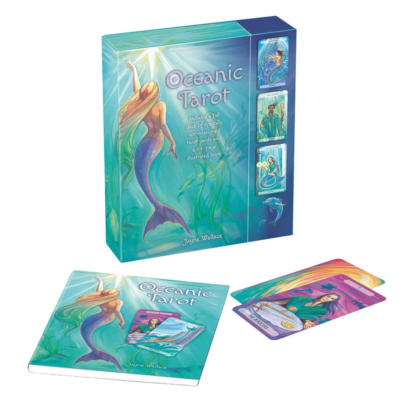 Oceanic Tarot : Includes a Full Deck of Specially Commissioned Tarot Cards and a 64-Page Illustrated Book - Sold by Witch, Please!