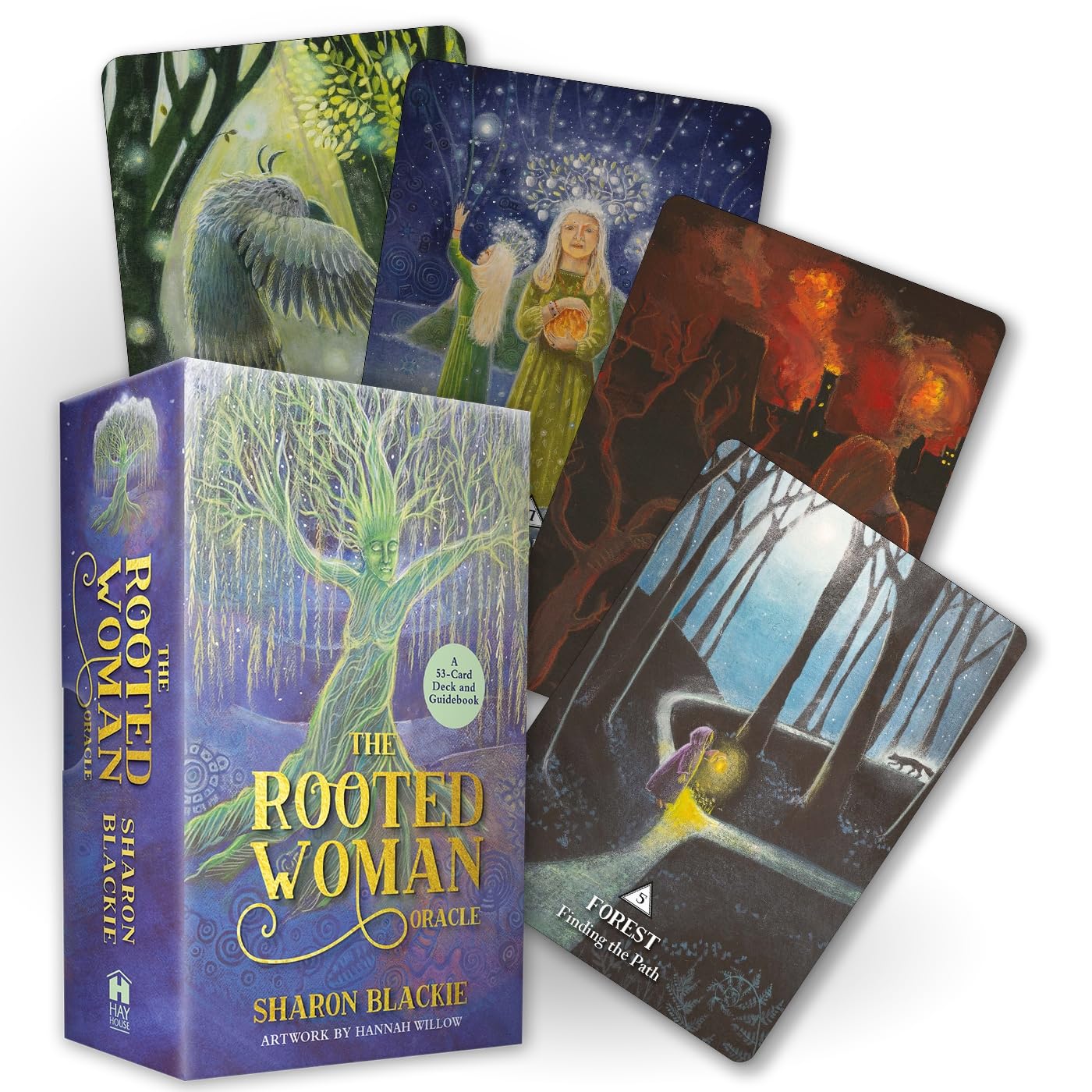 The Rooted Woman Oracle : A 53-Card Deck and Guidebook - Sold by Witch, Please!