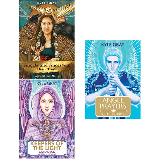 Angels and Ancestors Oracle Cards : A 55-Card Deck and Guidebook