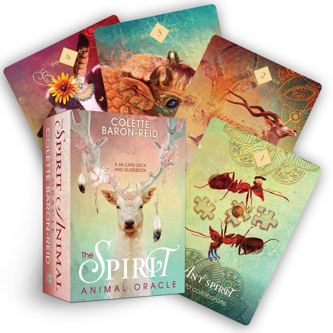 The Spirit Animal Oracle : A 68-Card Deck - Animal Spirit Cards with Guidebook - Sold by Witch, Please!