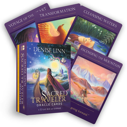 Sacred Traveler Oracle Cards : A 52-Card Deck and Guidebook - Sold by Witch, Please!