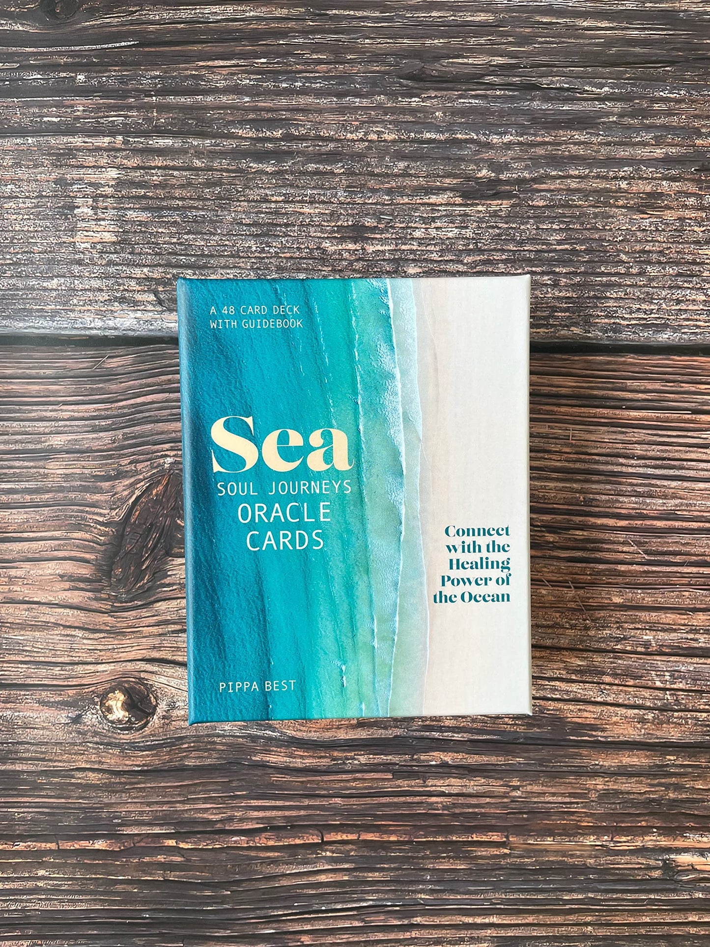 Sea Soul Journeys Oracle Cards : A 48 Card Deck with Guidebook - Connect with the Healing Power of the Ocean - Sold by Witch, Please!
