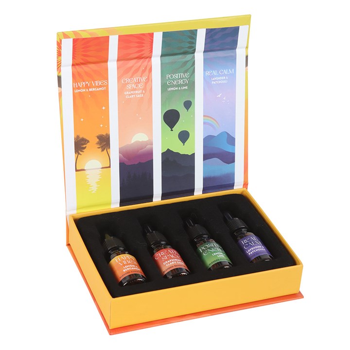 The Happy Collection Blended Essential Oil Set From Witch, Please!